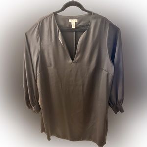 H&M long sleeve black dress